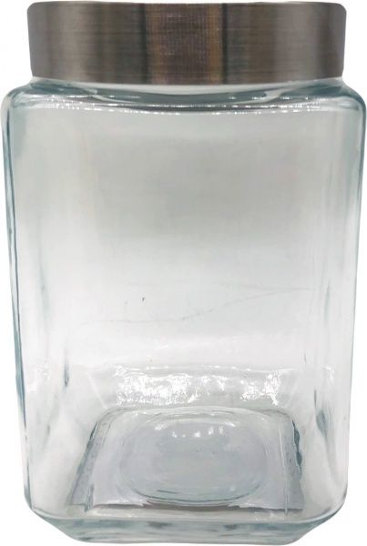 Банка для сипучих Basic 1,7 л 11,6x11,6x18,7 см UP! (Underprice)