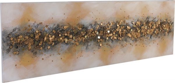 Картина Арт деко бежевая 150x50 см C2100A 