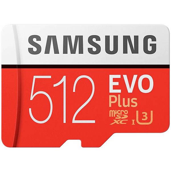 Карта памяти Samsung microSDXC 512GB Evo Plus UHS-I U3 Class 10 MB-MC512GA/RU