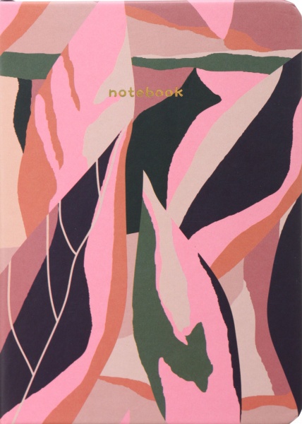 Блокнот Розовые джунгли 14,5х10,5 см