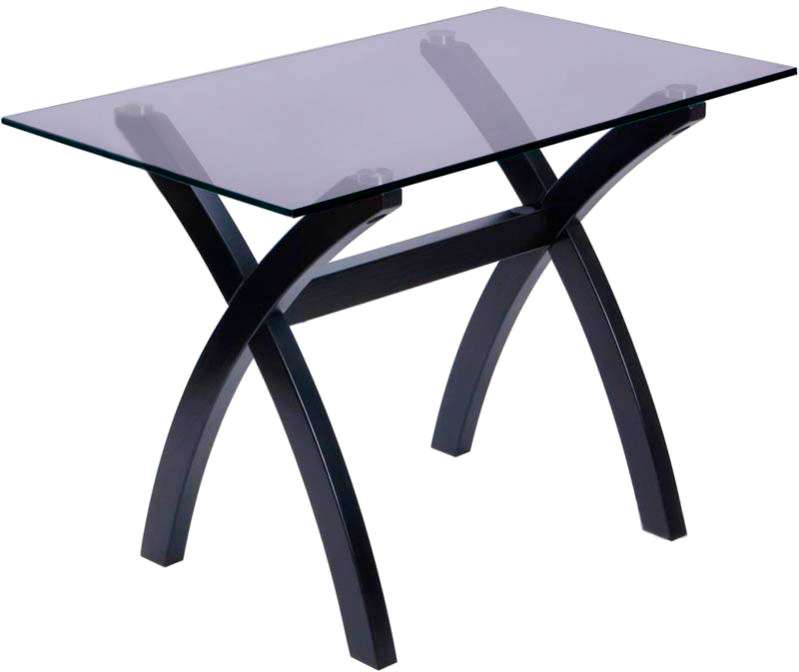 Стол обеденный Х-фактор Т венге/бронза 