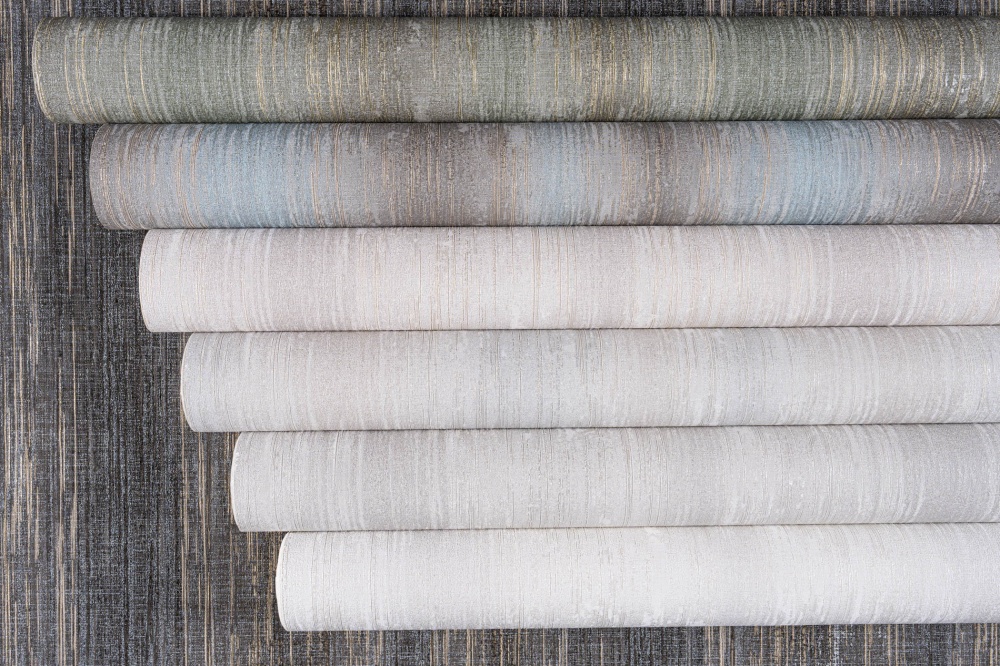 Обои виниловые на флизелиновой основе Славянские обои Le Grand platinum Мадейра-2 8752-05 1,06x10,05 м