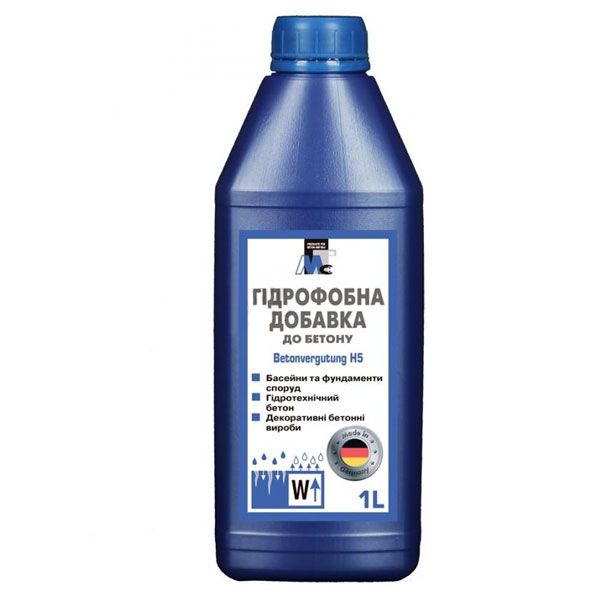 Гідрофобна добавка до бетону МТС 1 л