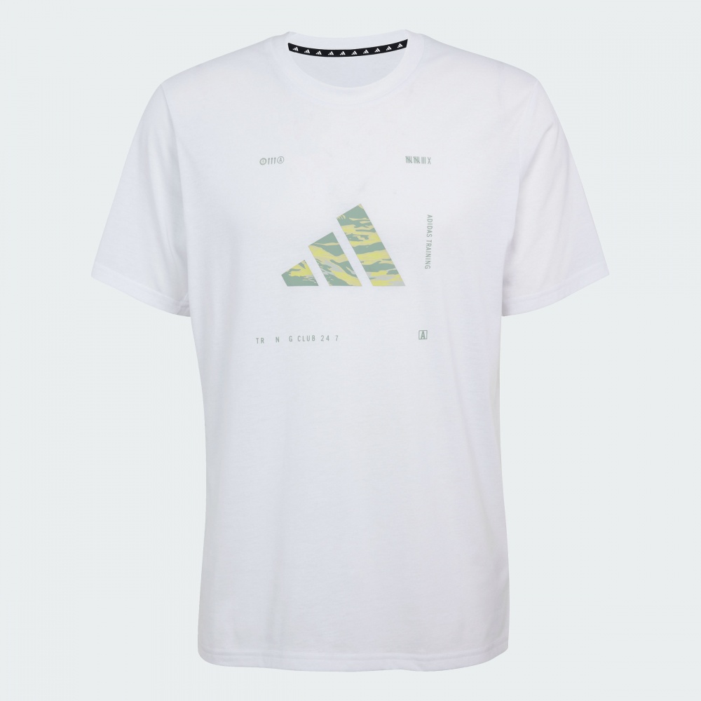 Футболка Adidas M BOX LOGO G T JD8232 р.S білий