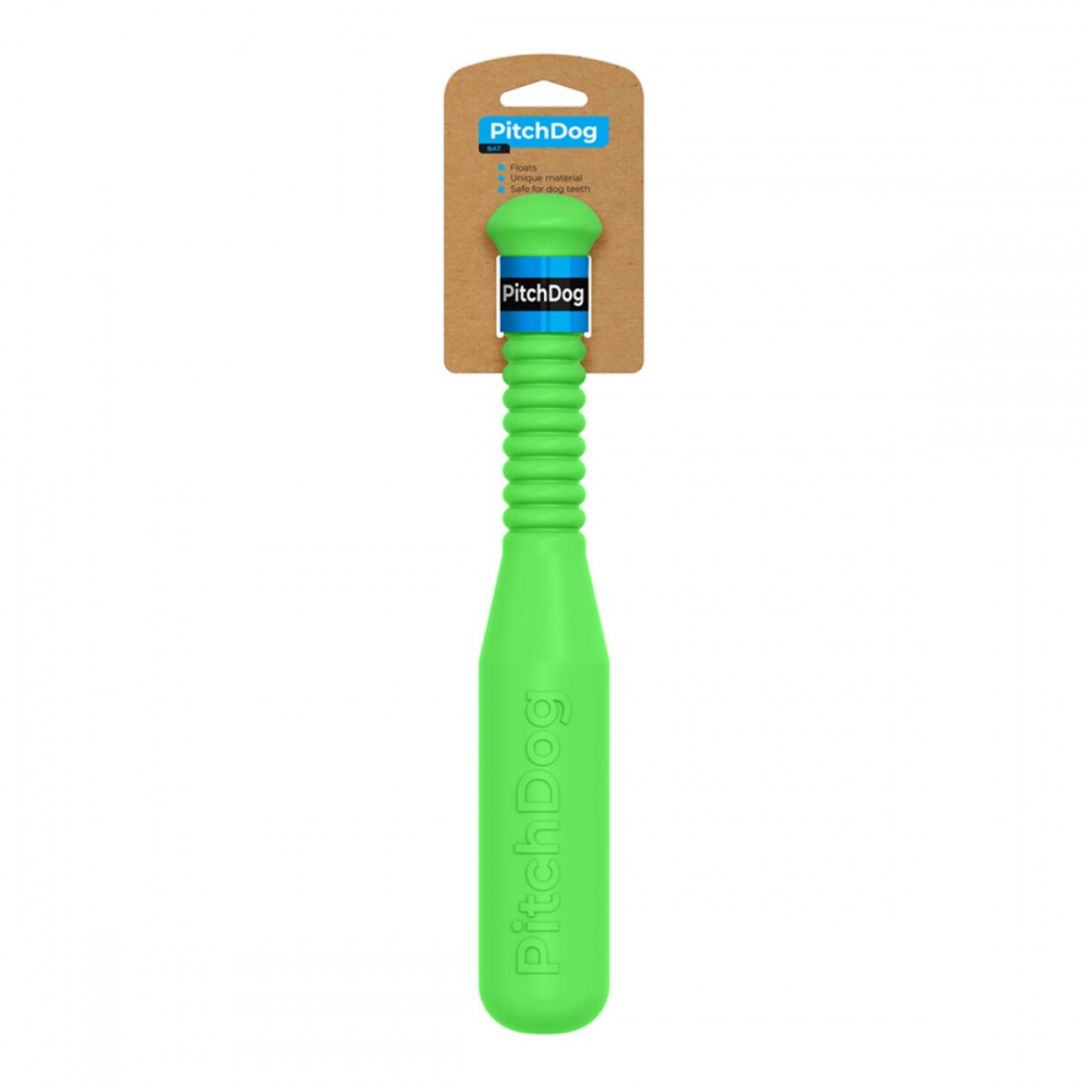 Іграшка для собак PitchDog біта для апортування 35 см салатова