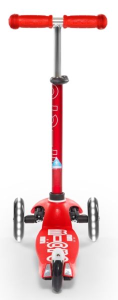 Самокат Micro Mobillity Systems Mini Micro deluxe red LED червоний MMD052 