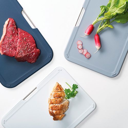 Набор кухонных досок с подставкой Nest 3 предмета 25.9x35.5 см 60147 Joseph Joseph