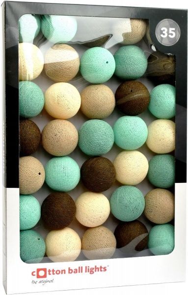 Электрогирлянда Котоновые шарики AQUA MUD лампа накаливания 35 ламп 5,4 м