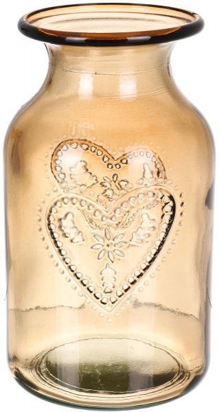 Ваза стеклянная корица CORAZON 16 см San Miguel