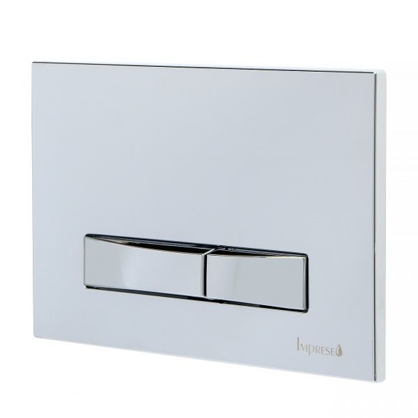 Панель смыва Imprese i7114PC пластиковая, хром глянцевый