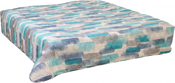 Покрывало Абстракция 160x210 см UP! (Underprice) разноцветный 