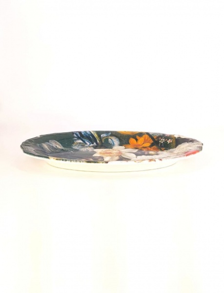 Блюдо овальне Tiffany Beige 27 см Porser Porselen 