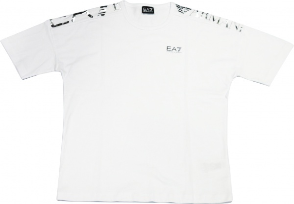 Футболка EA7 6LPT23-PJ7CZ-1100 р.M білий