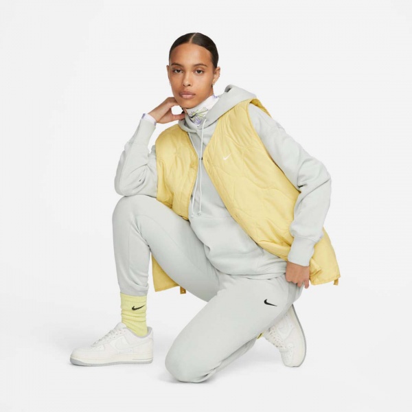 Брюки Nike W NSW PHNX FLC HR PANT STD FD0893-034 р. XL бирюзовый