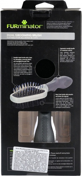 Щетка FURminator для кошек и собак двухсторонняя (691663)