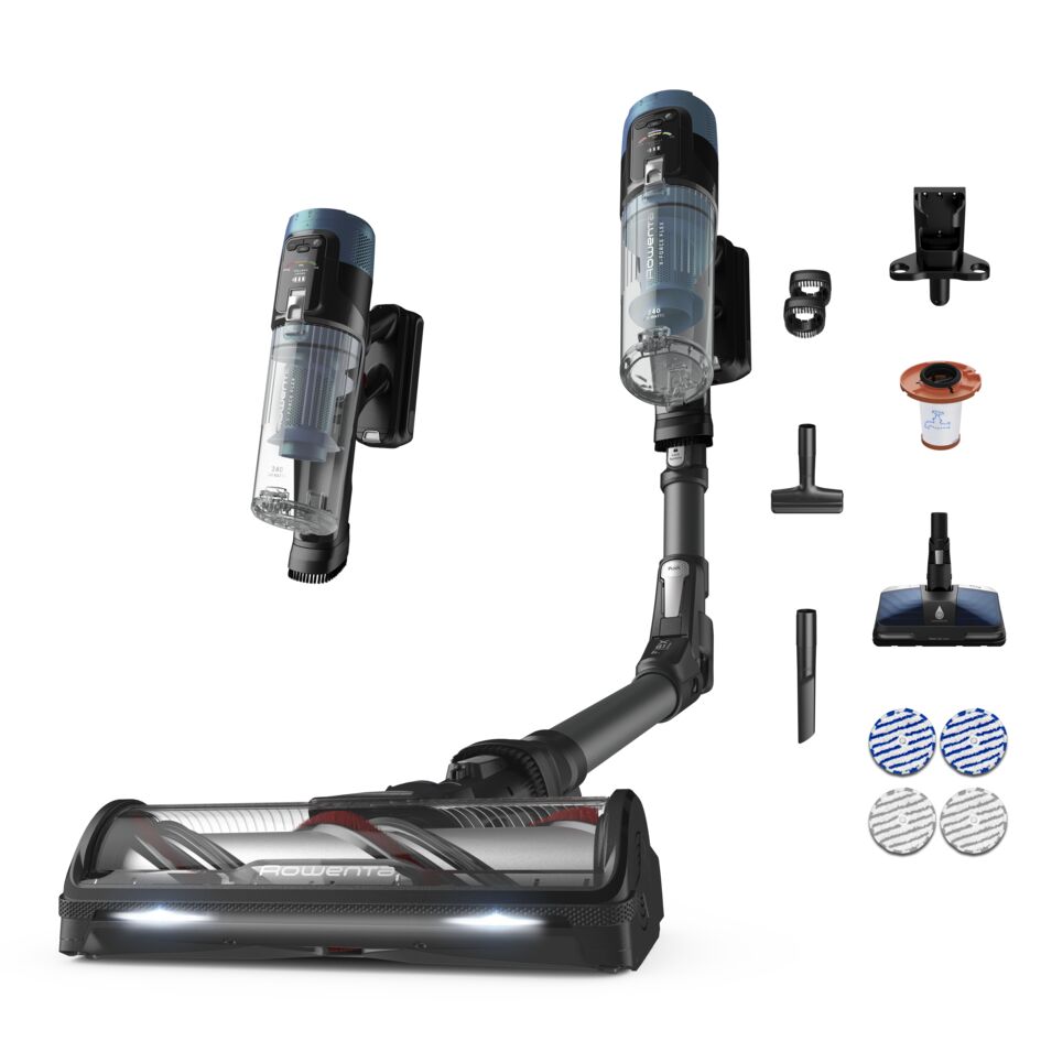 Пылесос аккумуляторный Rowenta X-Force Flex 14.80 RH9BC1WO blue