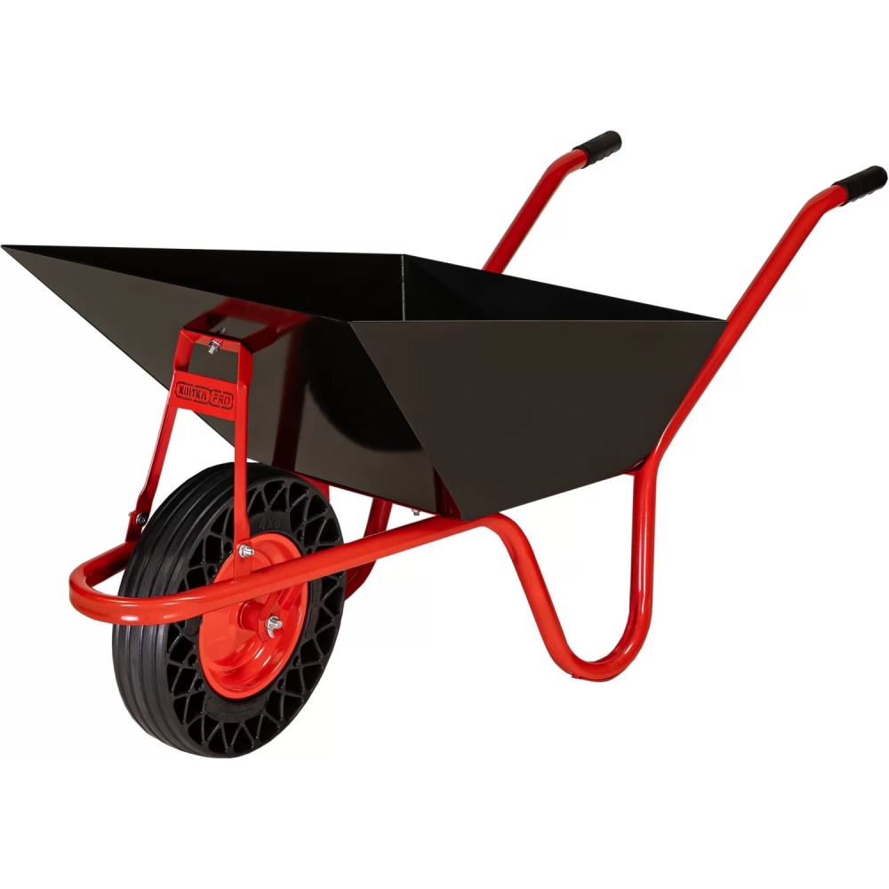 Тачка садово-строительная КВІТКА PRO 90 л до 180 кг NASCAR (110-4089)