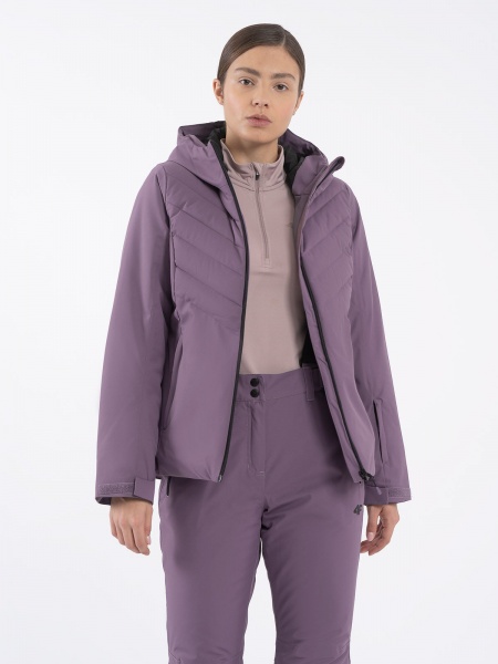 Куртка 4F JACKET F122 4FAW23TJACF122-50S р.S фиолетовый