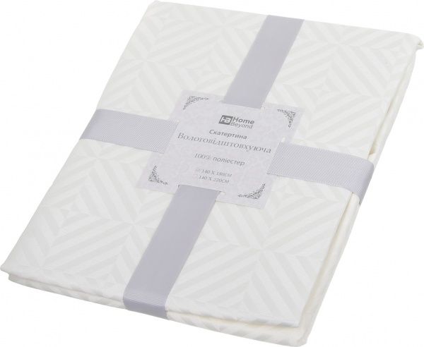 Скатерть 140x180 см молочный Home Beyond 