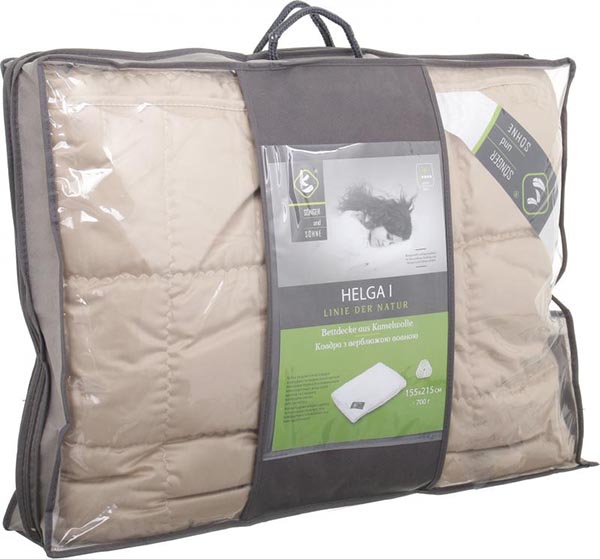 Одеяло Helga I бежевый 155х215 см Songer und Sohne