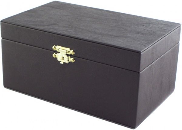 Скринька для прикрас для годиників Гермес коричневий/сірий 160x100x75