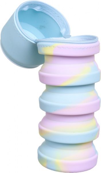 Пенал-тубус Кола 11х6,5/19х6,5 см блакитний