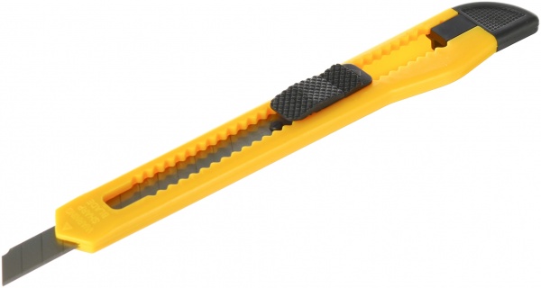 Нож канцелярский Economix средний 9 мм F40514 