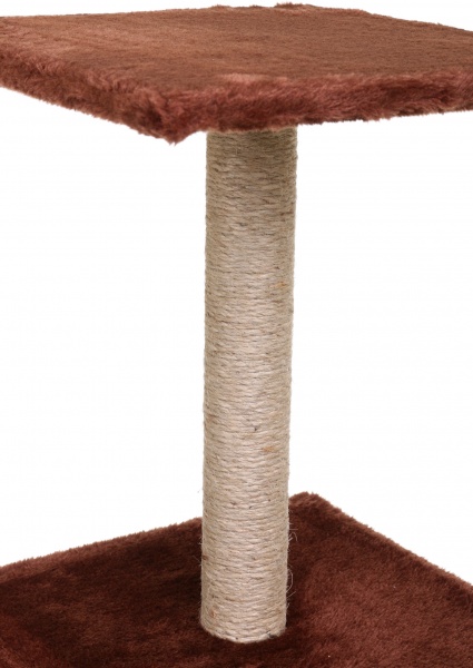 Будинок Koopman для котів з дряпкою та іграшкою 30х30х53 см