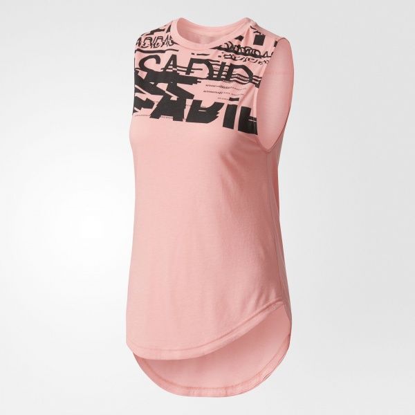 Майка Adidas BQ9435 L рожевий