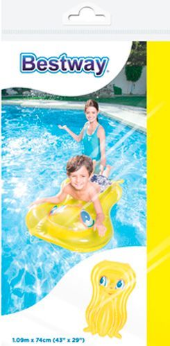 Матрас надувной Bestway 109х74 см Осьминожка в ассортименте
