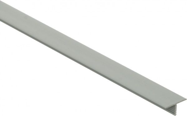 Профиль алюминиевый тавровый Braz Line фигурный 18x900 мм серебро 