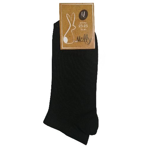 Носки женские Молли р. 23-25 черный 1 пар 