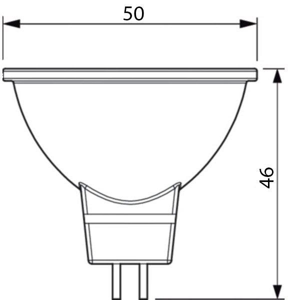 Лампа світлодіодна Philips ESS 5 Вт MR16 матова GU5.3 220 В 6500 К 