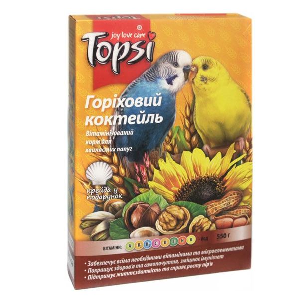Корм Topsi Фруктовий коктейль 550 г