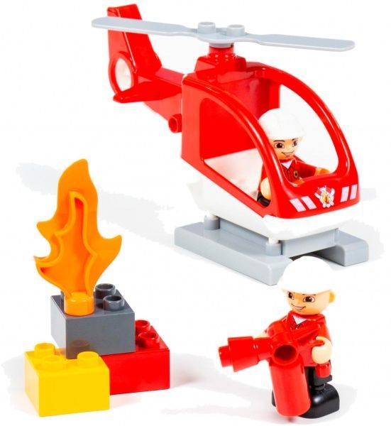 Конструктор строительный Полесье Пожарная станция 77509