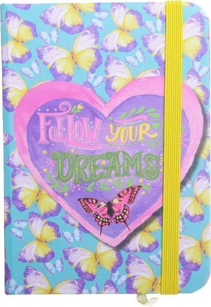 Книга для нотаток Follow your dreams А7 80 аркушів