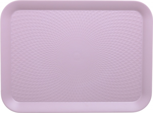 Поднос 43x32x4 см розовый Koopman