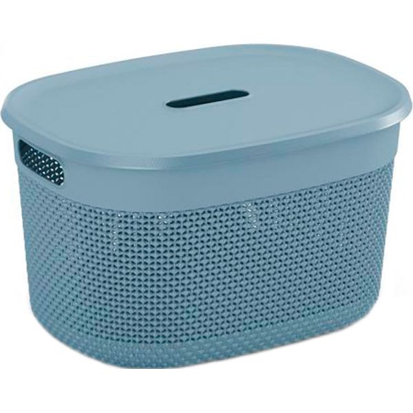 Кришка для кошика KIS 247828 Filo M/L сіро-блакитна 10x390x295 мм