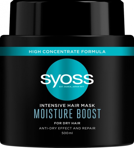Маска Syoss для сухого волосся Moisture Boost 500 мл