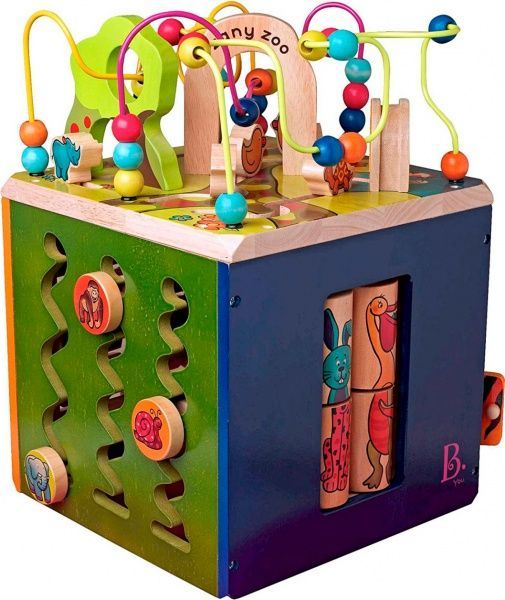 Іграшка розвивальна Battat Зоо-куб BX1004X