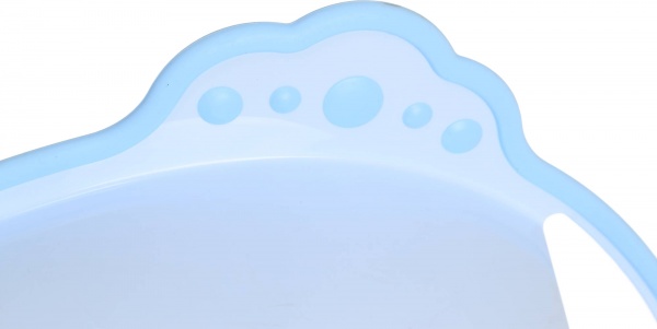 Накладка детская на унитаз Bambinelli с резинкой голубой 39x30x13.5 см