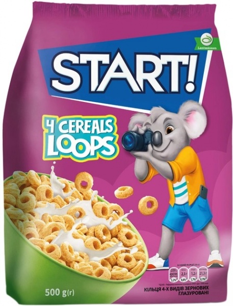 Кольца START 4-х видов зерновых 500 г 