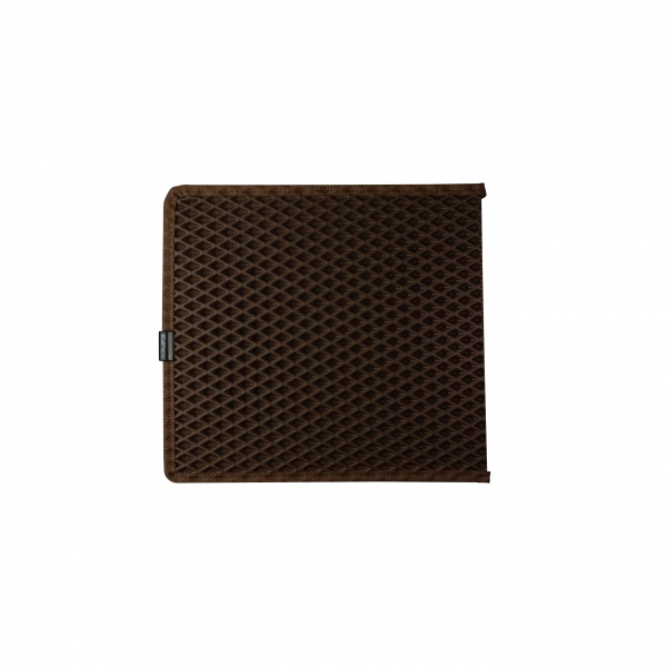 Килимок для туалету EVAtech Kitty 33х30 см коричневий ромб