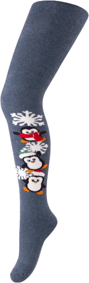 Колготки детские унисекс Duna махровые (4823094644662) 4462 р.98-104 см джинс