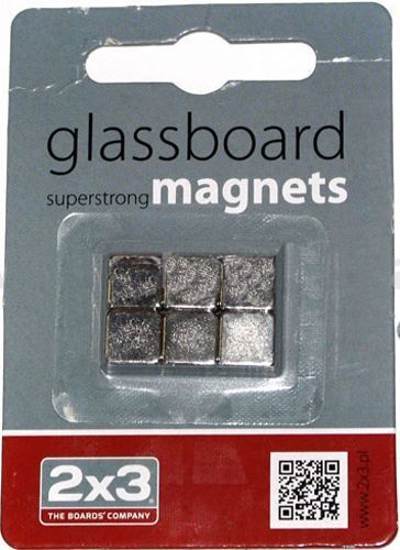 Набор магнитов для стеклянных досок AM150 6 шт. 2х3
