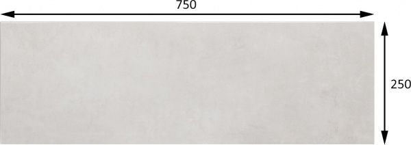 Плитка Allore Group Porto light grey W M 25х75 NR Glossy 1 