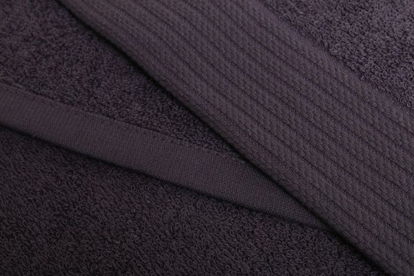 Рушник махровий ОЕ 33x70 см темно-сірий UP! (Underprice) 