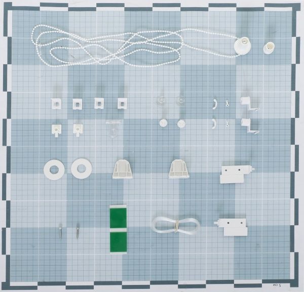 Ролета день-ніч Gardinia Зебра 57x150 см біла 