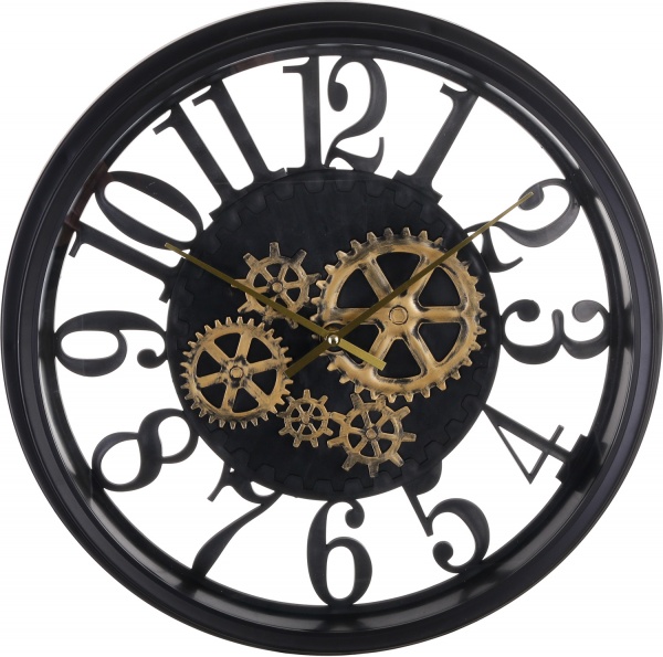 Часы настенные Shot (XYX 10774) 45,5x45,5x5,8 см черный
