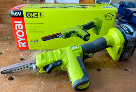 Ленточная шлифмашина RYOBI R18PF-0